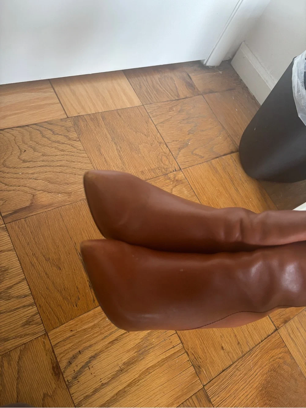 Steve Madden brown booties
